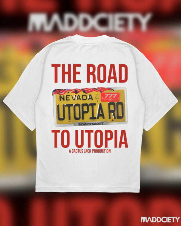ROAD TO UTOPIA TSHIRT OVERSIZE