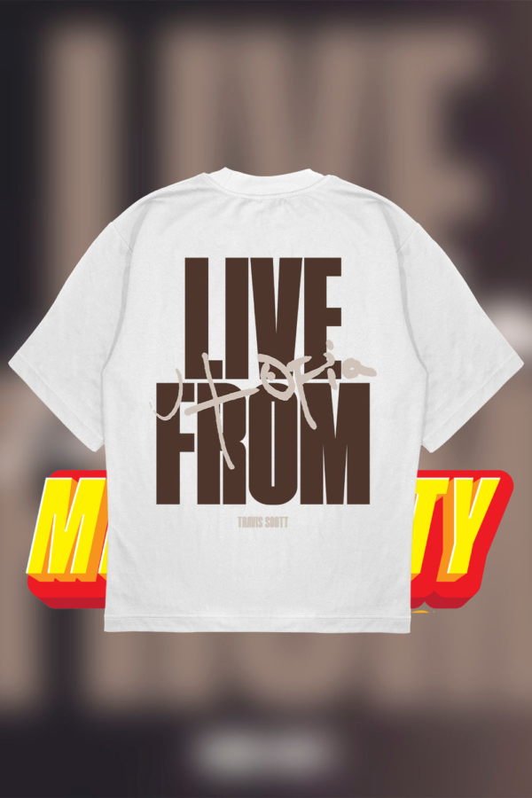 LIVE FROM UTOPIA T-Shirt OVERSIZE - Image 3