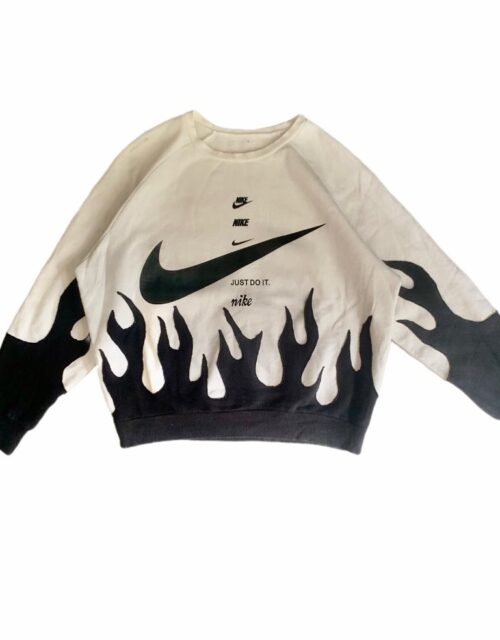 CREWNECK NIKE REWORK “ SPECIAL FLAME SERIES”